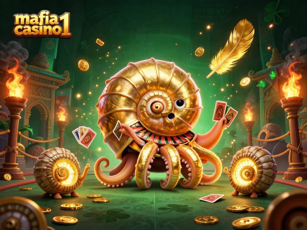 Experience thrilling action in mafia casino 1 with a vibrant 3D illustration showcasing exquisite game elements.